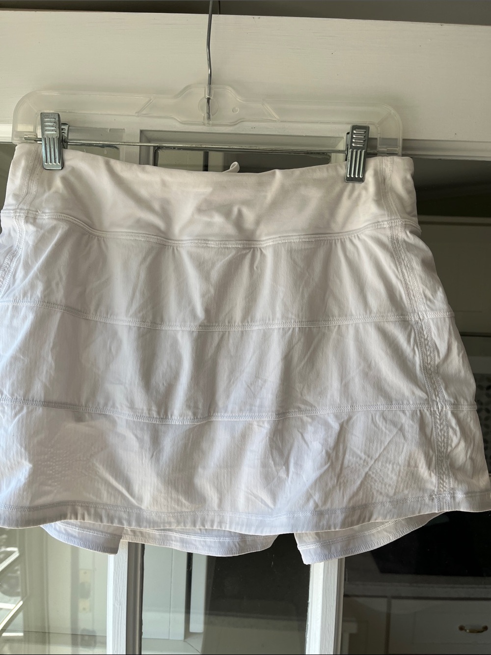 Lululemon Pace Rival Tennis Skirt 6T White